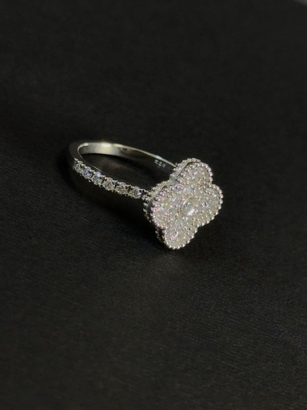 Каблучка золота Van Cleef з діамантами - Зображення 2