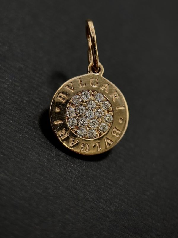 Кулон "Bvlgari" золотий