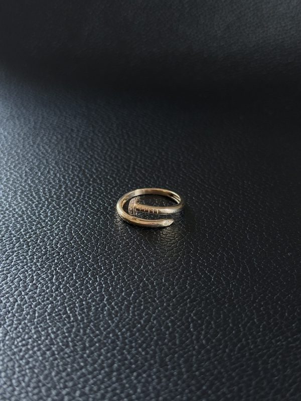 Каблучка золота  "Cartier" - Зображення 2
