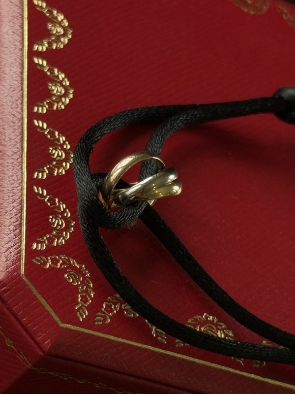 Браслет золотий Cartier Trinity - Зображення 9