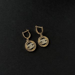 Сережки “Chanel” золоті