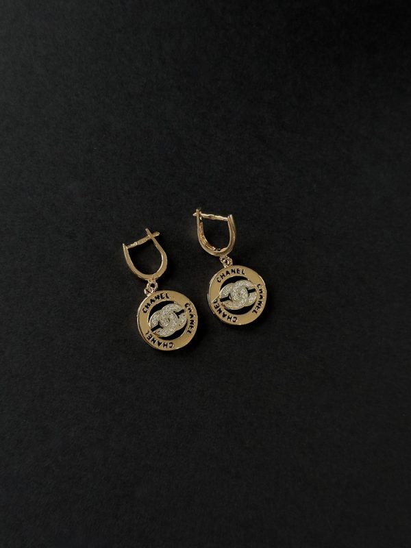 Сережки "Chanel" золоті