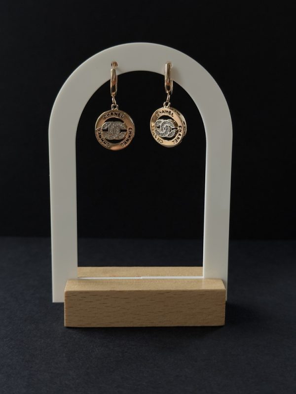 Сережки "Chanel" золоті - Зображення 4