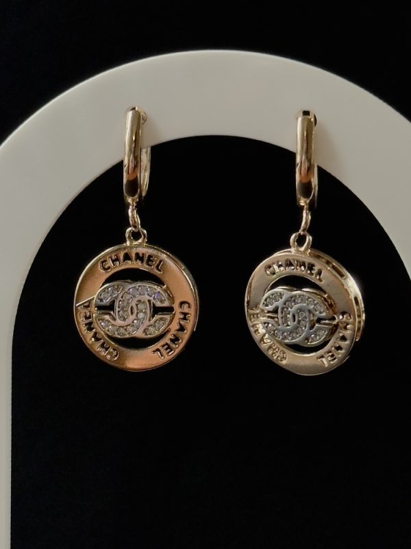 Сережки "Chanel" золоті - Зображення 5
