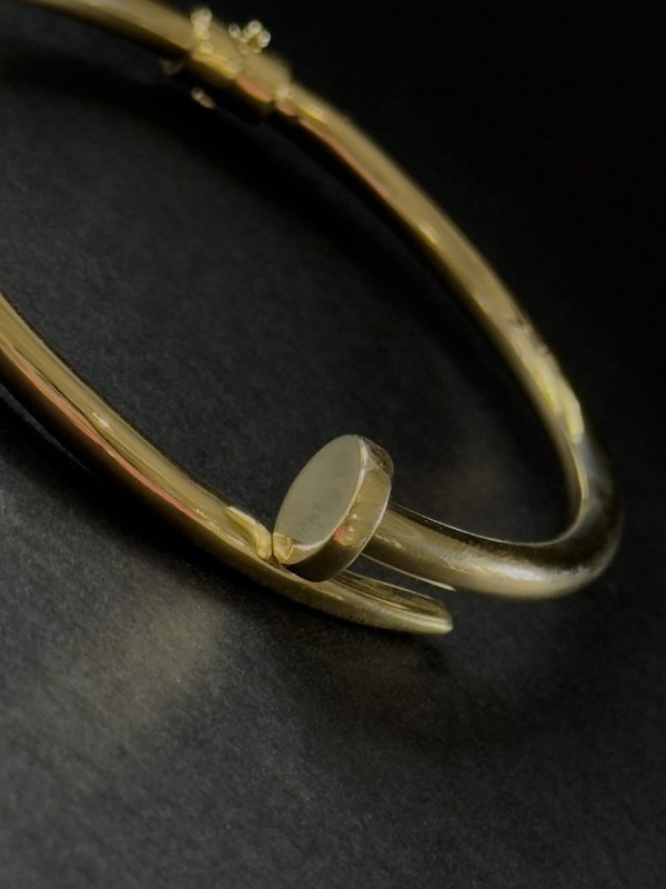 Браслет золотий "Cartier" Цвях - Зображення 2