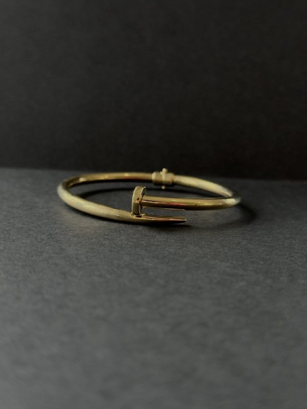 Браслет золотий "Cartier" Цвях - Зображення 6