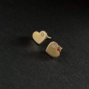 Сережки золоті “Серця”