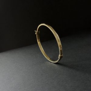 Браслет золотий в стилі “Cartier Love”