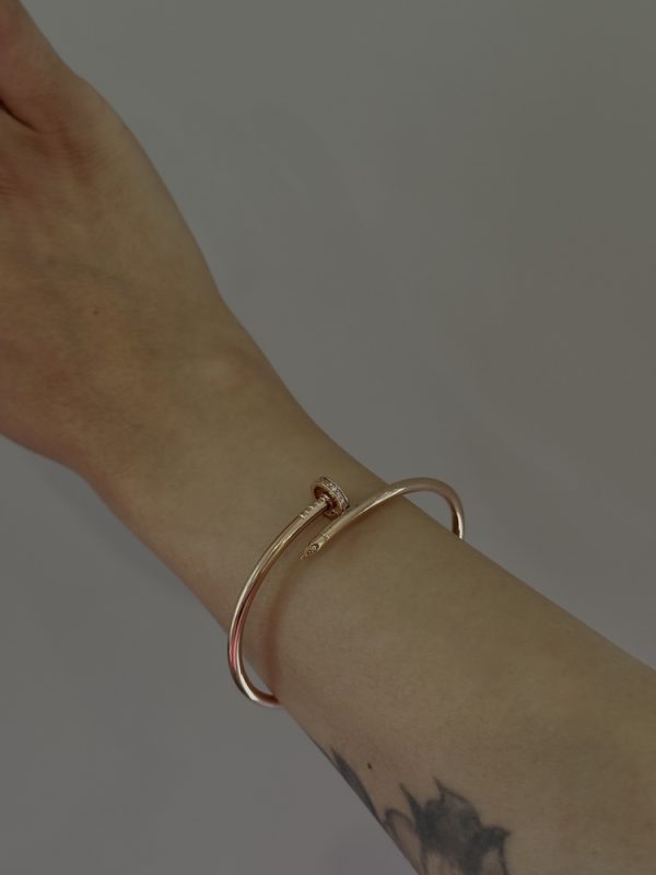 Браслет золотий "Cartier" Цвях - Зображення 4