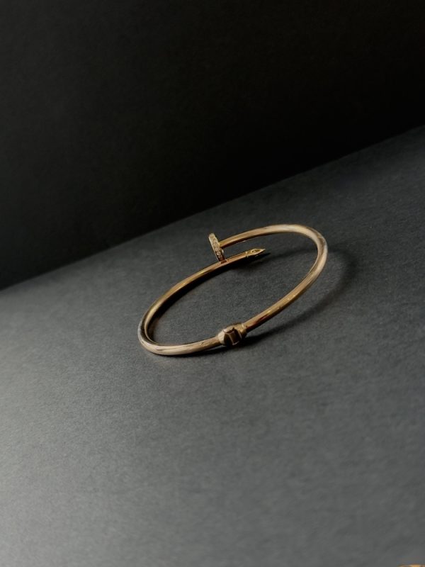 Браслет золотий "Cartier" Цвях - Зображення 2