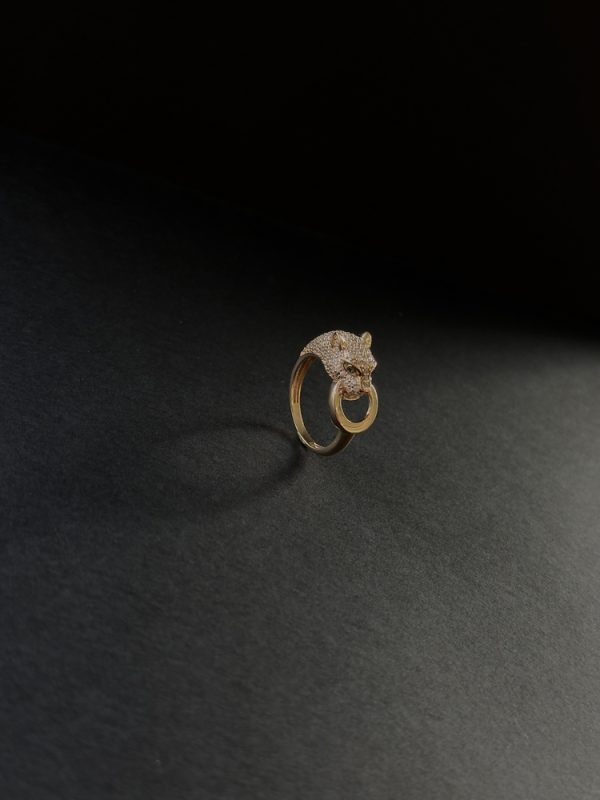 Каблучка золота "Cartier" - Зображення 3