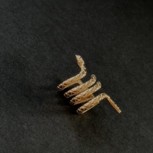 Сережка золота “Змія”