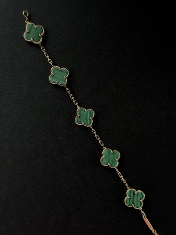 Браслет золотий Van Cleef Vintage Alhambra