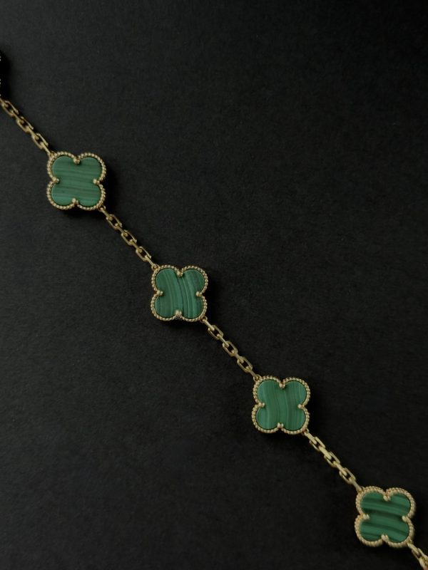 Браслет золотий Van Cleef Vintage Alhambra - Зображення 7