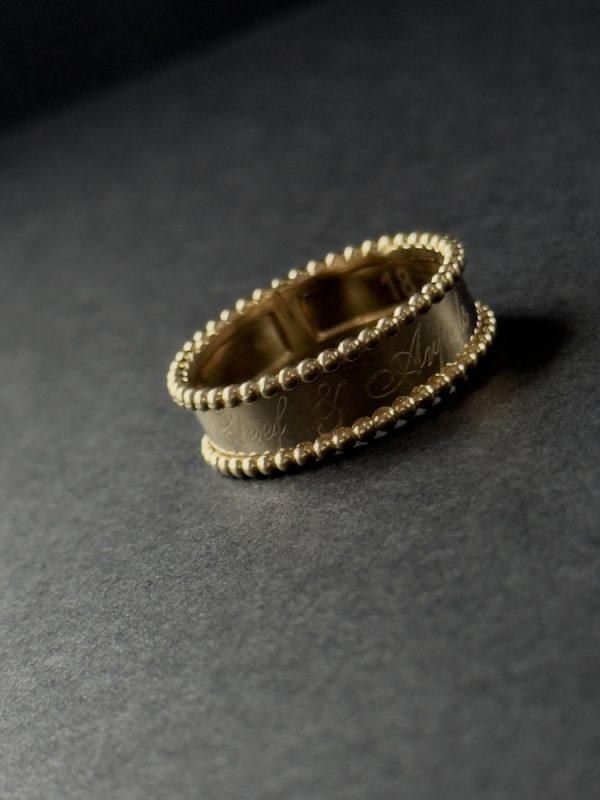 Каблучка Van Cleef золота - Зображення 4