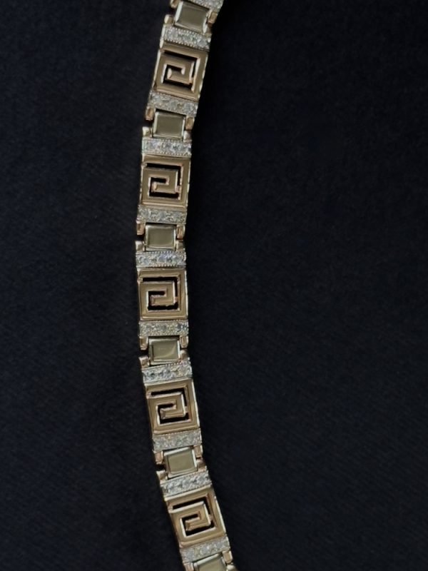 Браслет золотий "Chanel" - Зображення 5