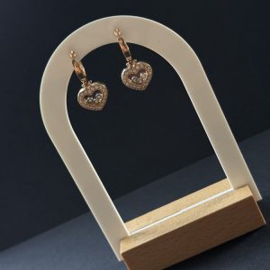 Сережки “Серця” золоті