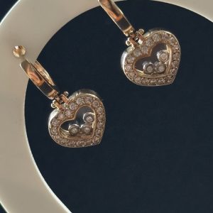 Сережки “Серця” золоті