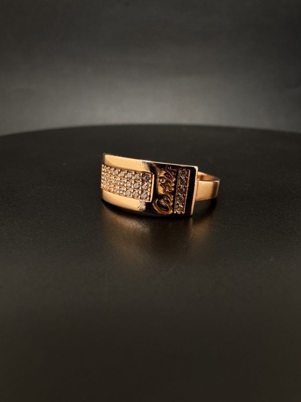 Золота жіноча каблучка Cartier - Зображення 3