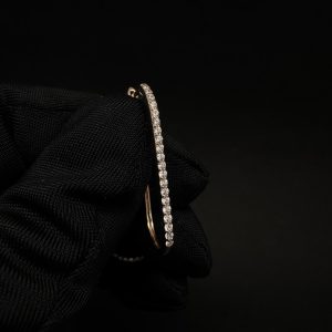 Сережки з камінням