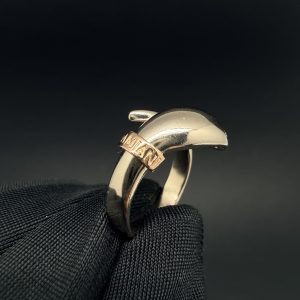 Каблучка золота в стилі Damiani Eden з діамантами
