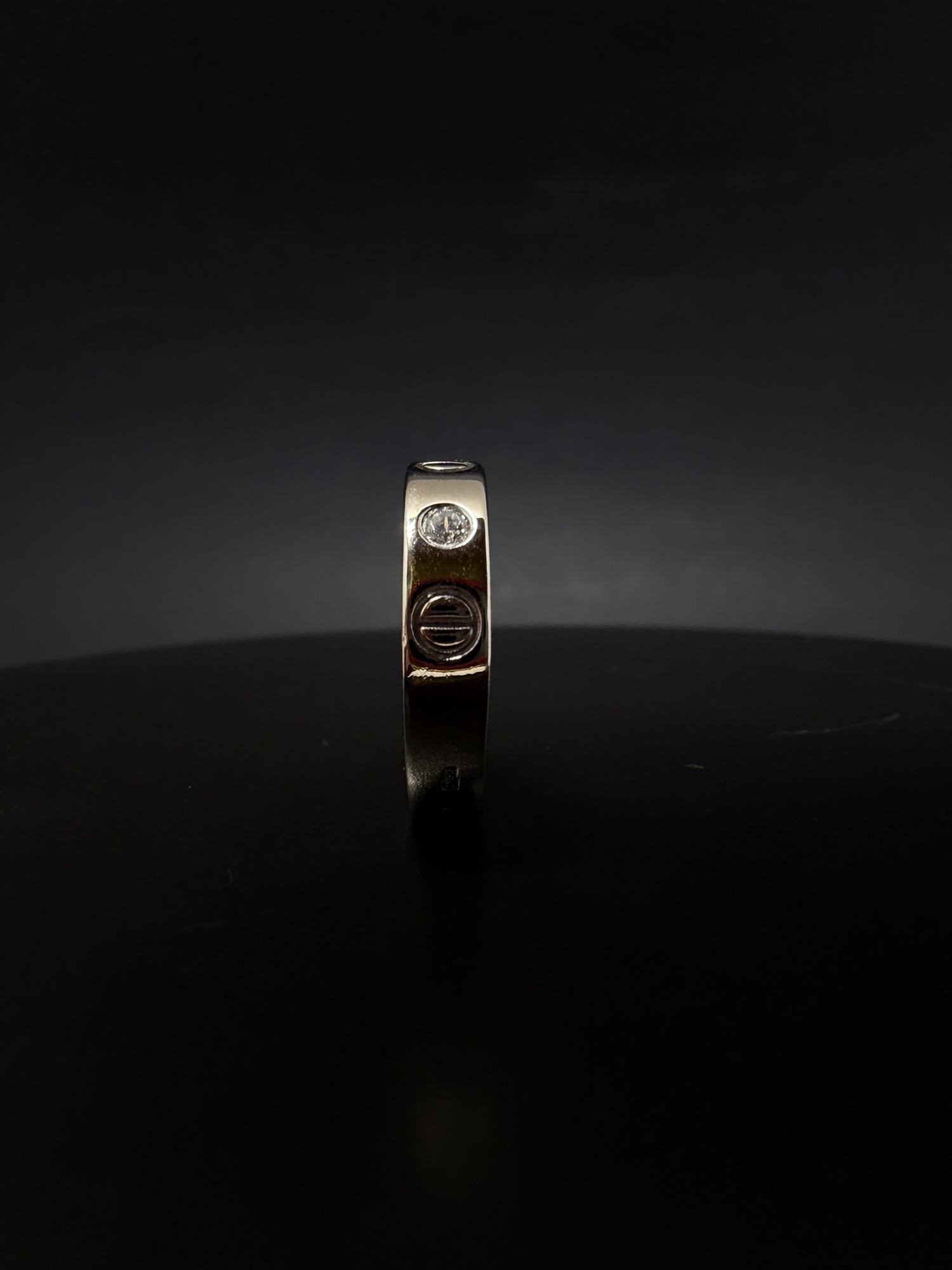Каблучка в білому золоті під бренд "Cartier "Love" - Зображення 2