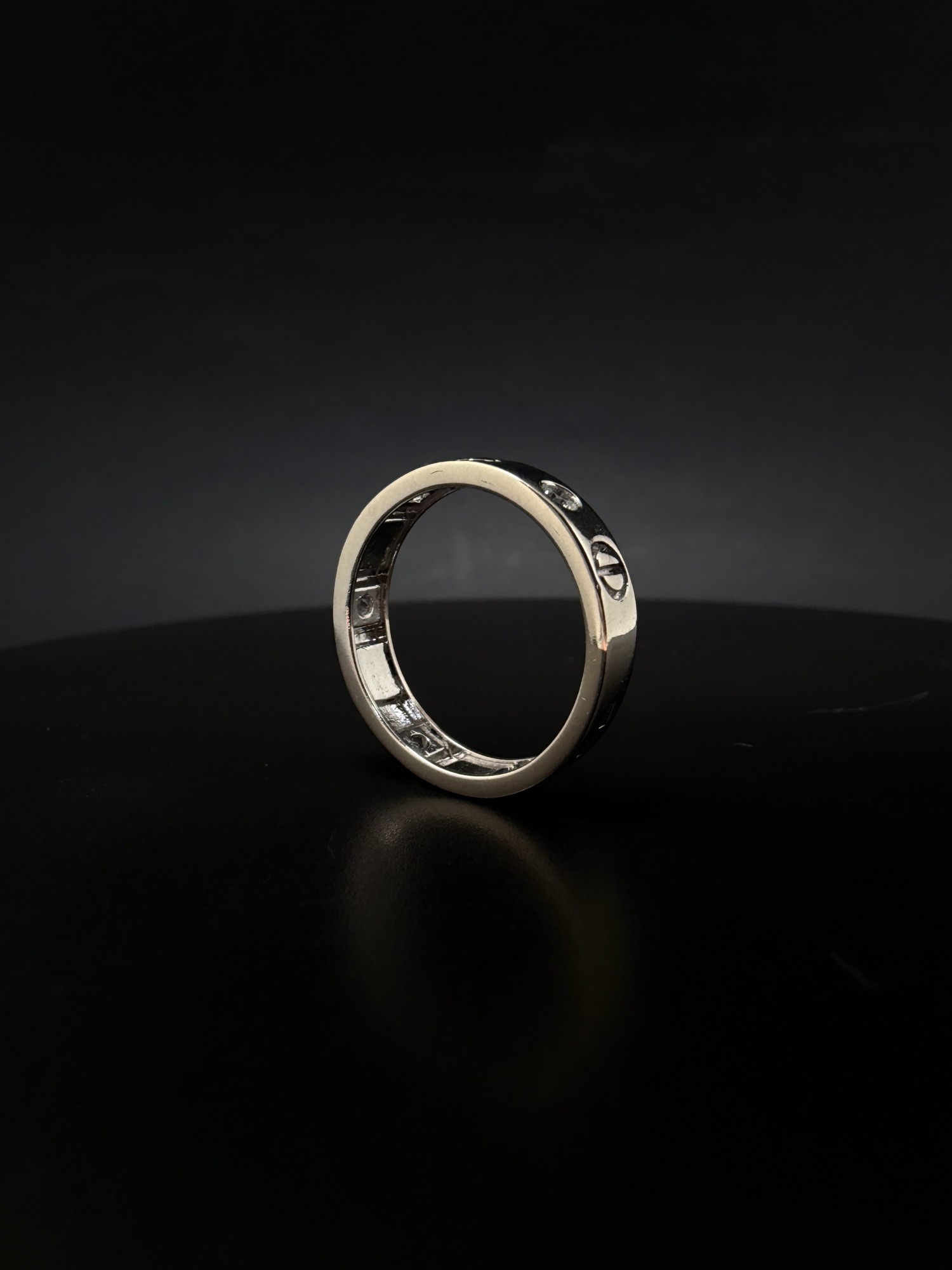 Каблучка в білому золоті під бренд "Cartier "Love" - Зображення 3