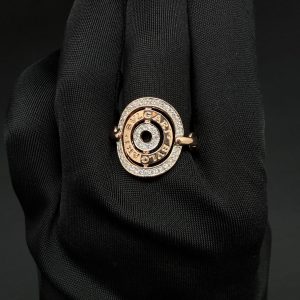 Каблучка в стилі “Bvlgari” колекція “Astrale Cerchi”