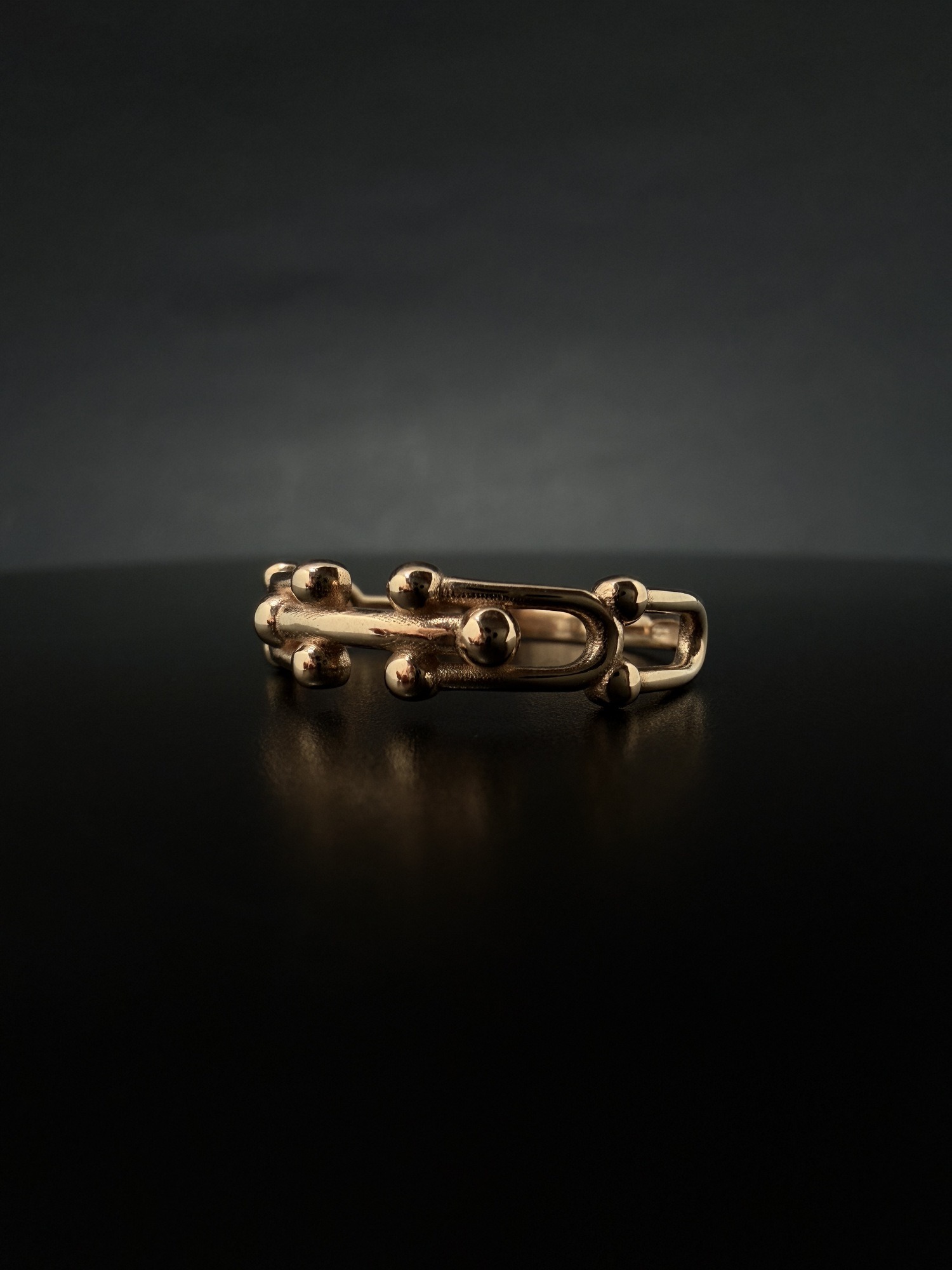 Каблучка золота в стилі "Tiffany Hard Wear" - Зображення 2