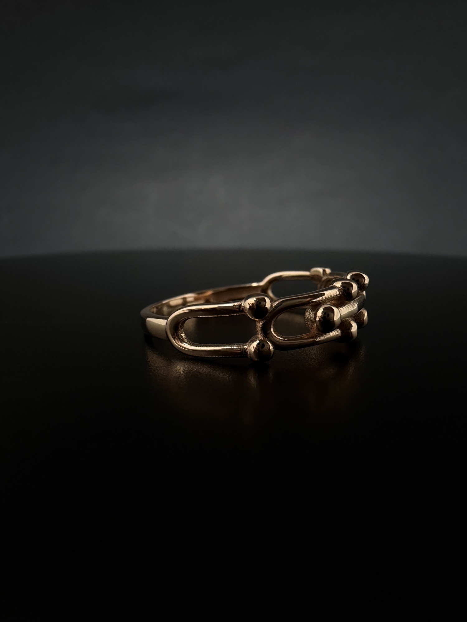 Каблучка золота в стилі "Tiffany Hard Wear" - Зображення 4