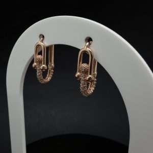 Сережки золоті в стилі “Tiffany Hard Wear”