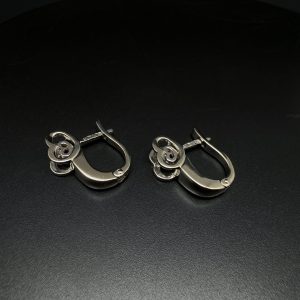 Сережки золоті “Бокові серця”