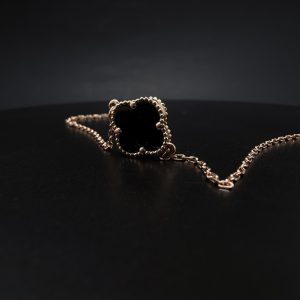 Браслет золотий в стилі ” Van cleef & arpels”
