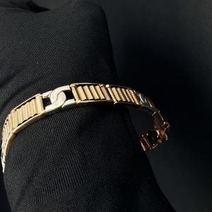 Браслет золотий в стилі “Chanel”