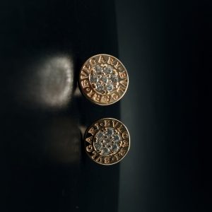 Сережки золоті в стилі “Bvlgari”
