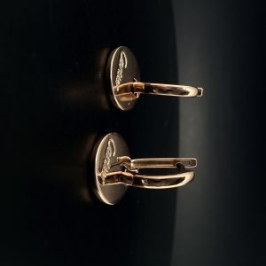 Сережки золоті в стилі “Cartier”